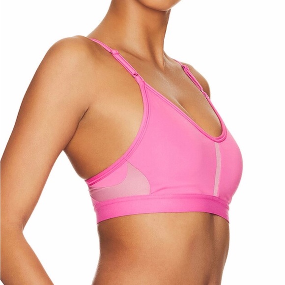 NWT Nike Indy Bra in Pinksicle/White Logo - Picture 5 of 9